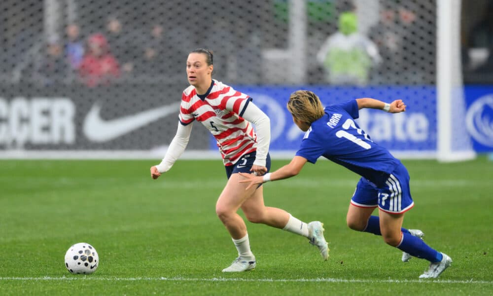 Young, rotated USWNT squad falls one-nil to Japan