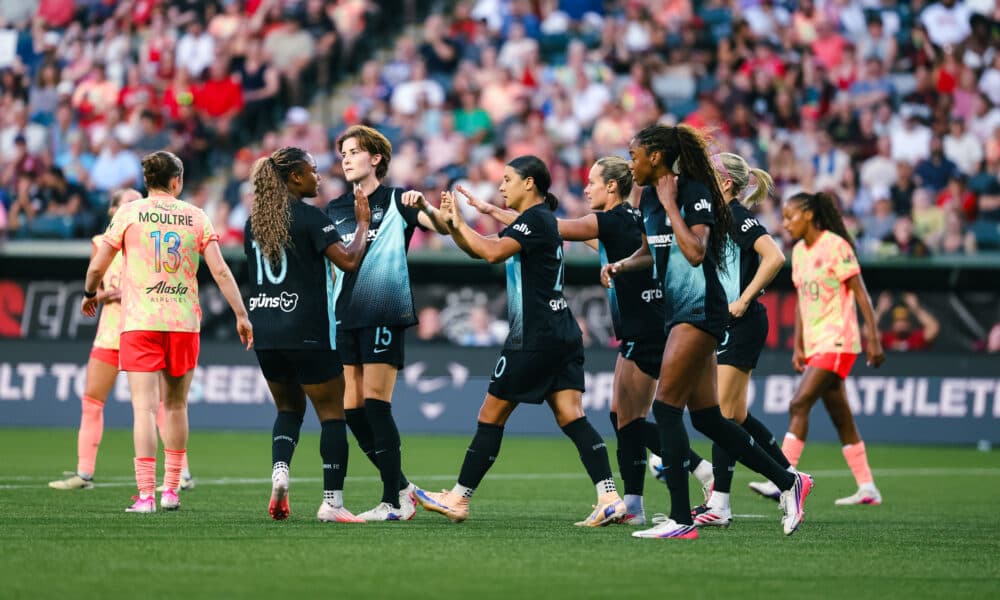Kerr returns to NWSL scoresheet in dramatic Thorns-Gotham draw