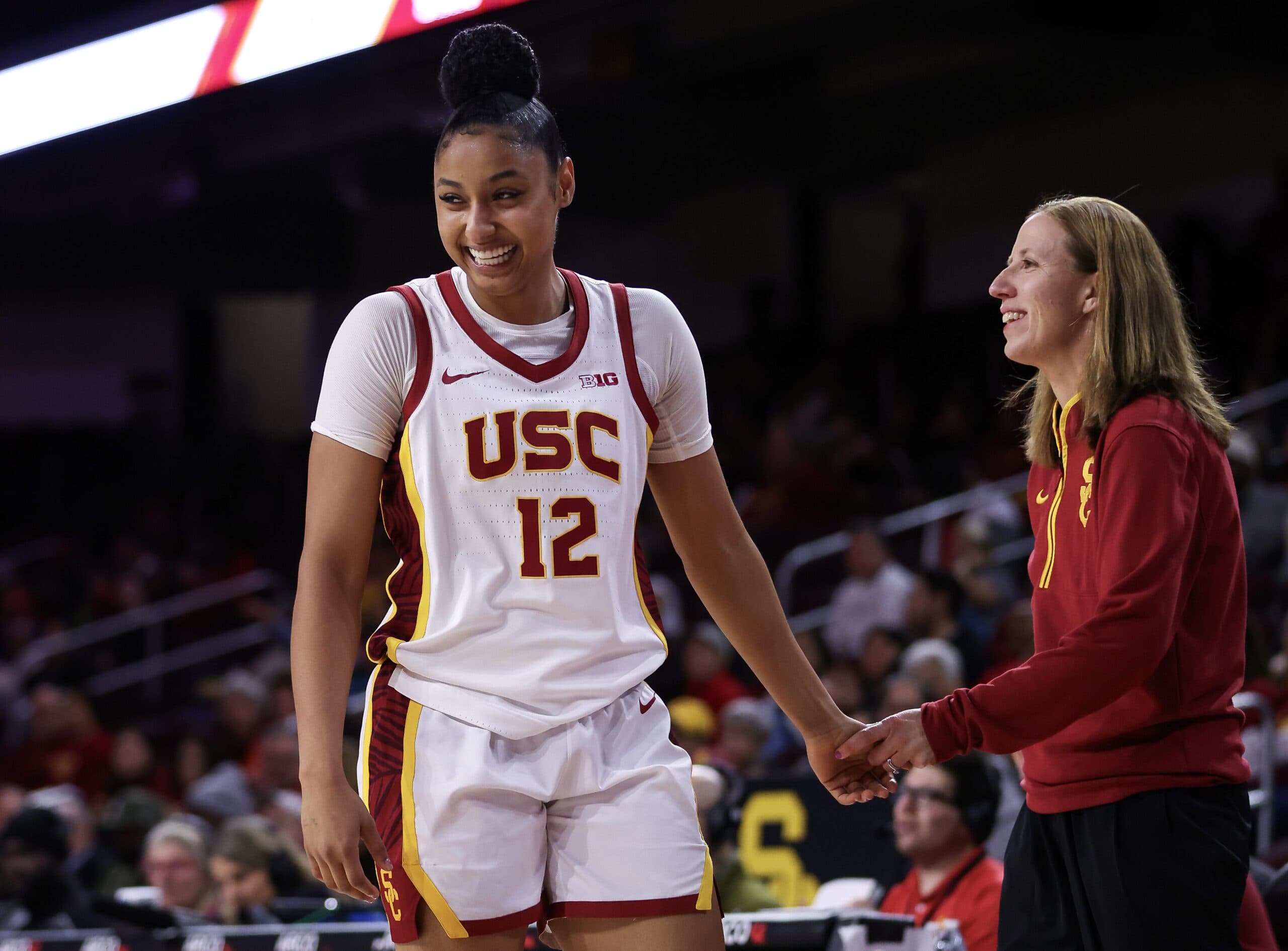 How Trojans Star JuJu Watkins Recruited No. 2 Prospect Saniyah Hall to USC