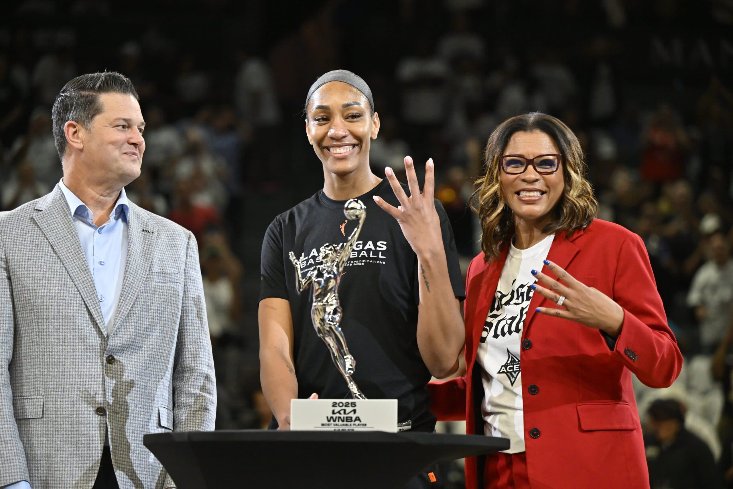 4-Time WNBA MVP A’ja Wilson Signs Record $5M Deal with Las Vegas Aces
