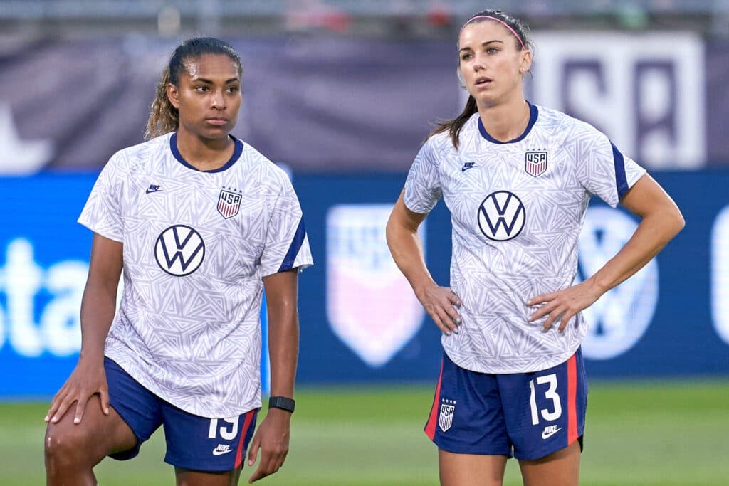 Alex Morgan Welcomes Catarina Macario to San Diego Following Record NWSL Signing