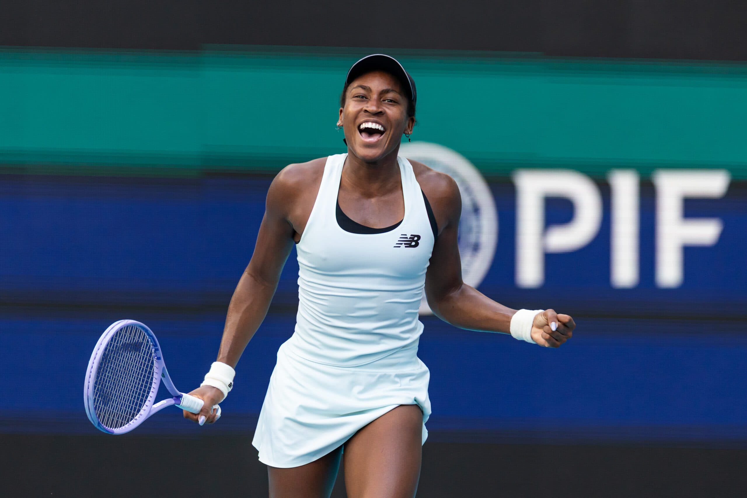 Coco Gauff Ousts Karolína Muchová to Face Aryna Sabalenka in 1st Miami Open Final