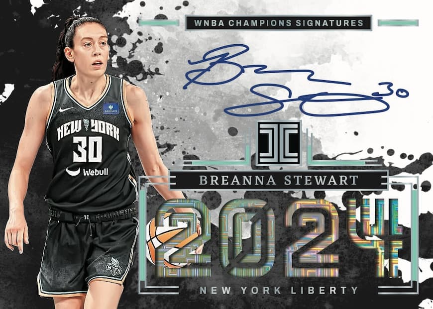 Liberty Star Breanna Stewart Partners with Panini for WNBA Trading Cards Deal