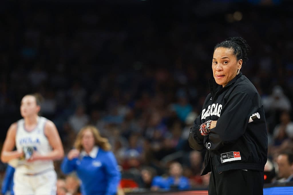 South Carolina Coach Dawn Staley Praises UCLA After NCAA Title Loss, Addresses Geno Auriemma Dust-Up