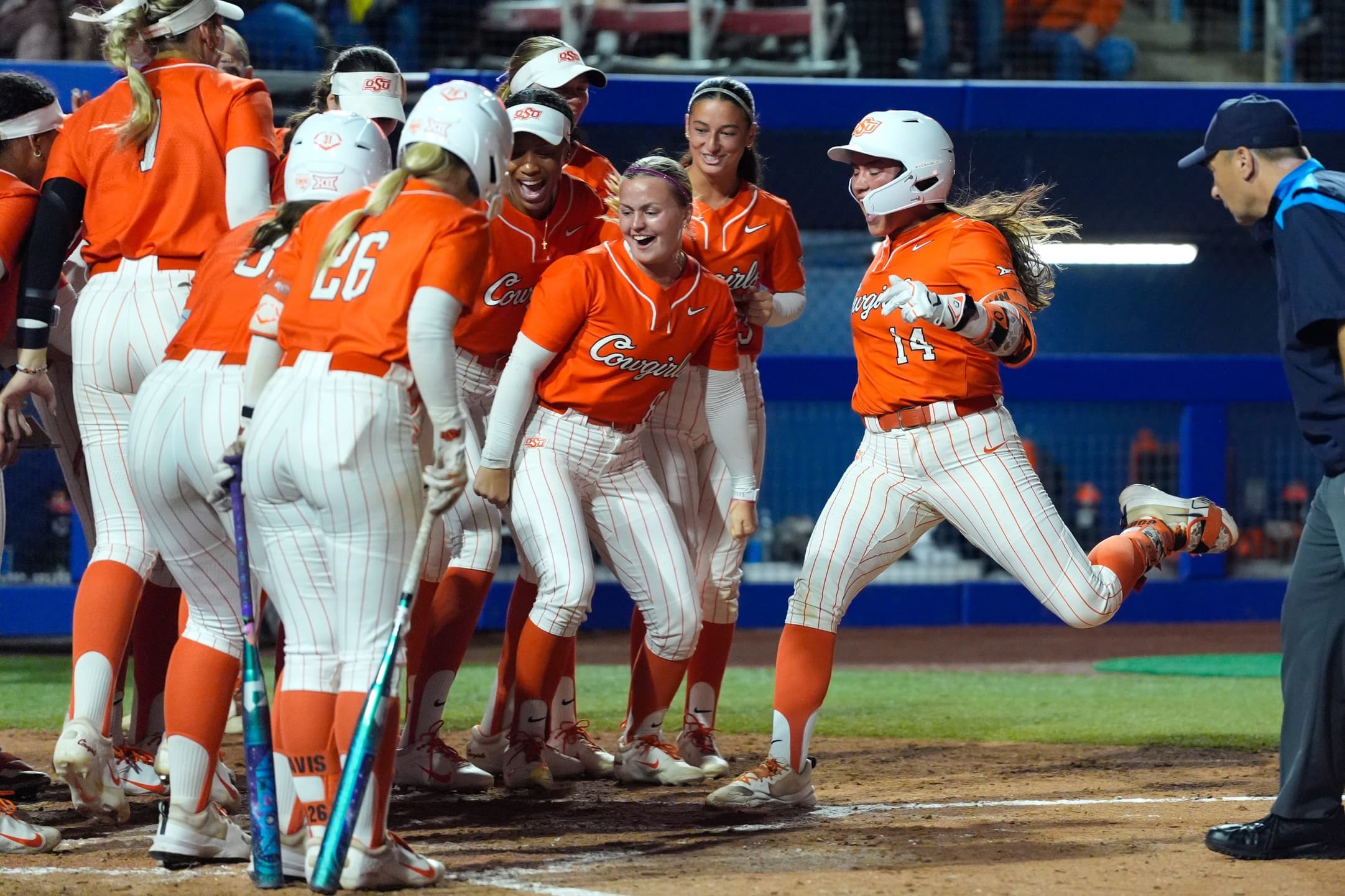 Oklahoma State Upsets No. 1 OU Softball 6-4 Behind Ruby Meylan’s Complete Game