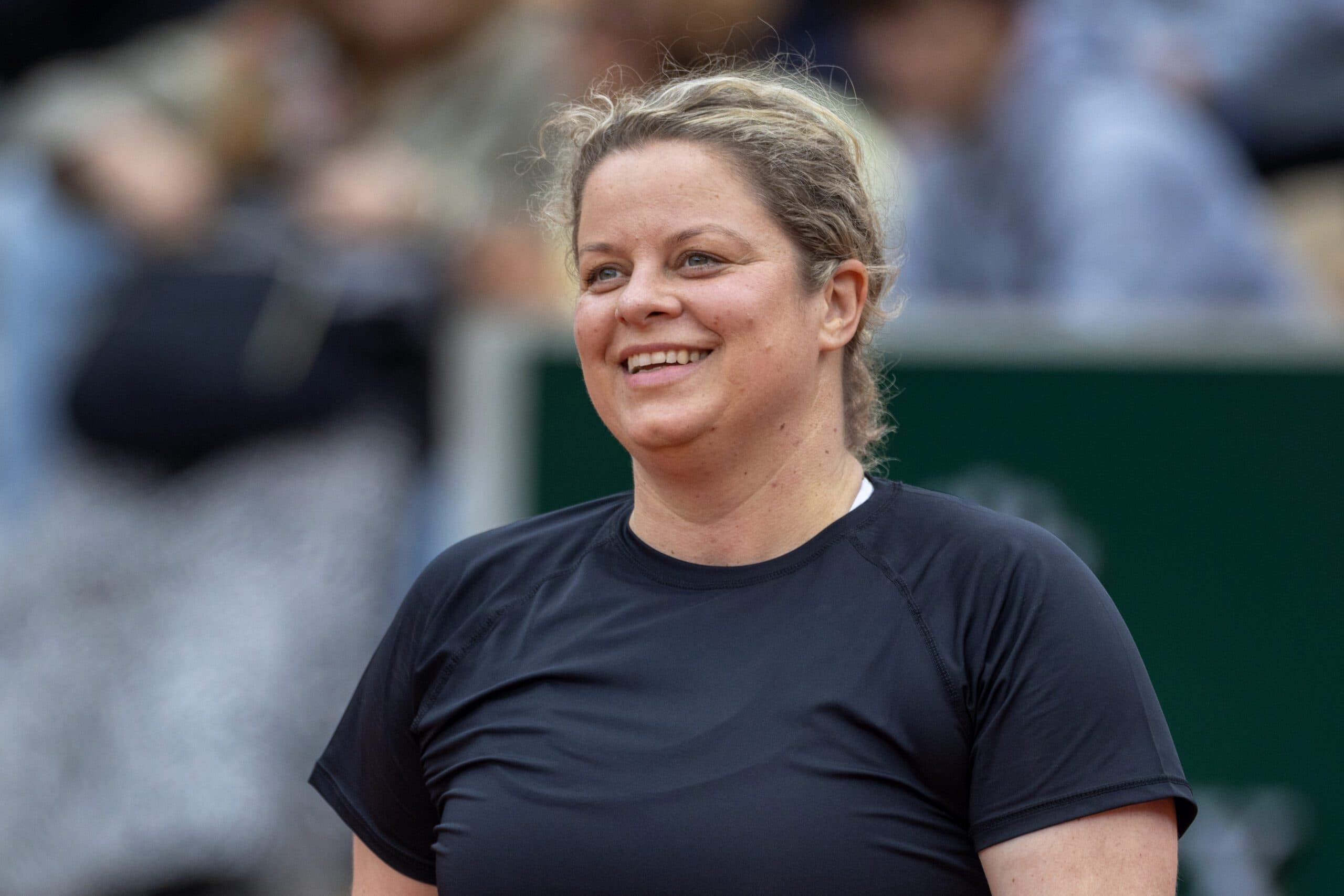 Kim Clijsters Coaching Katie Volynets at French Open 2026