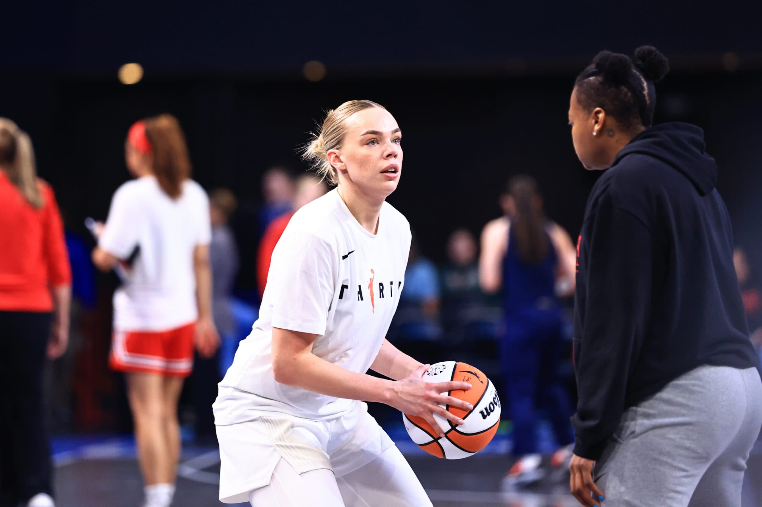Holly Winterburn Waived by Atlanta Dream While Boarding Team Bus