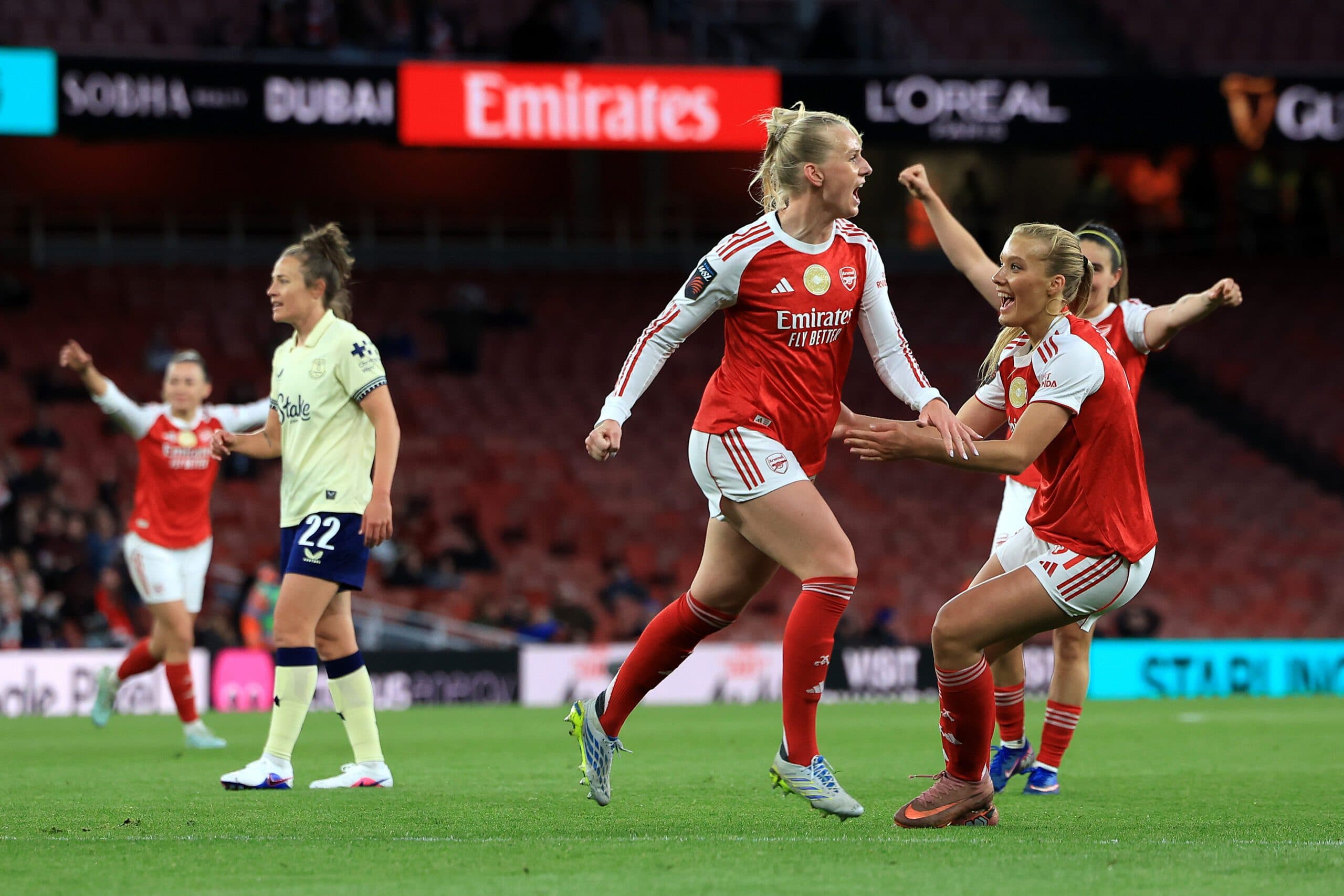 93rd-Minute Stina Blackstenius Goal Secures 1-0 Arsenal Win Over Everton