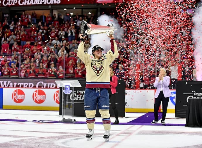 Playoff MVP Marie-Philip Poulin Leads Montréal Victoire to 2026 Walter Cup Title