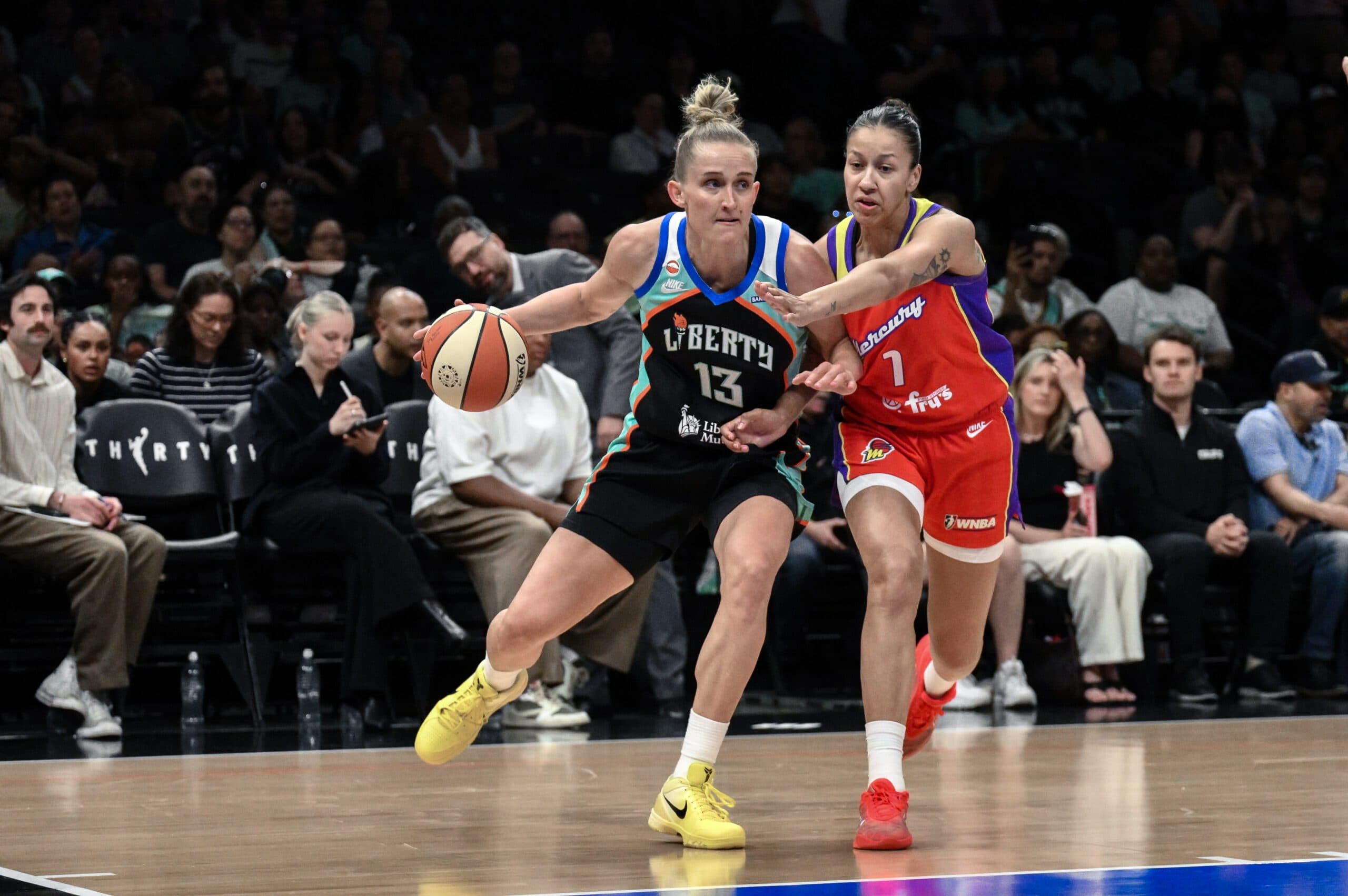 Liberty Defeats Mercury Behind Leonie Fiebich’s Season Debut