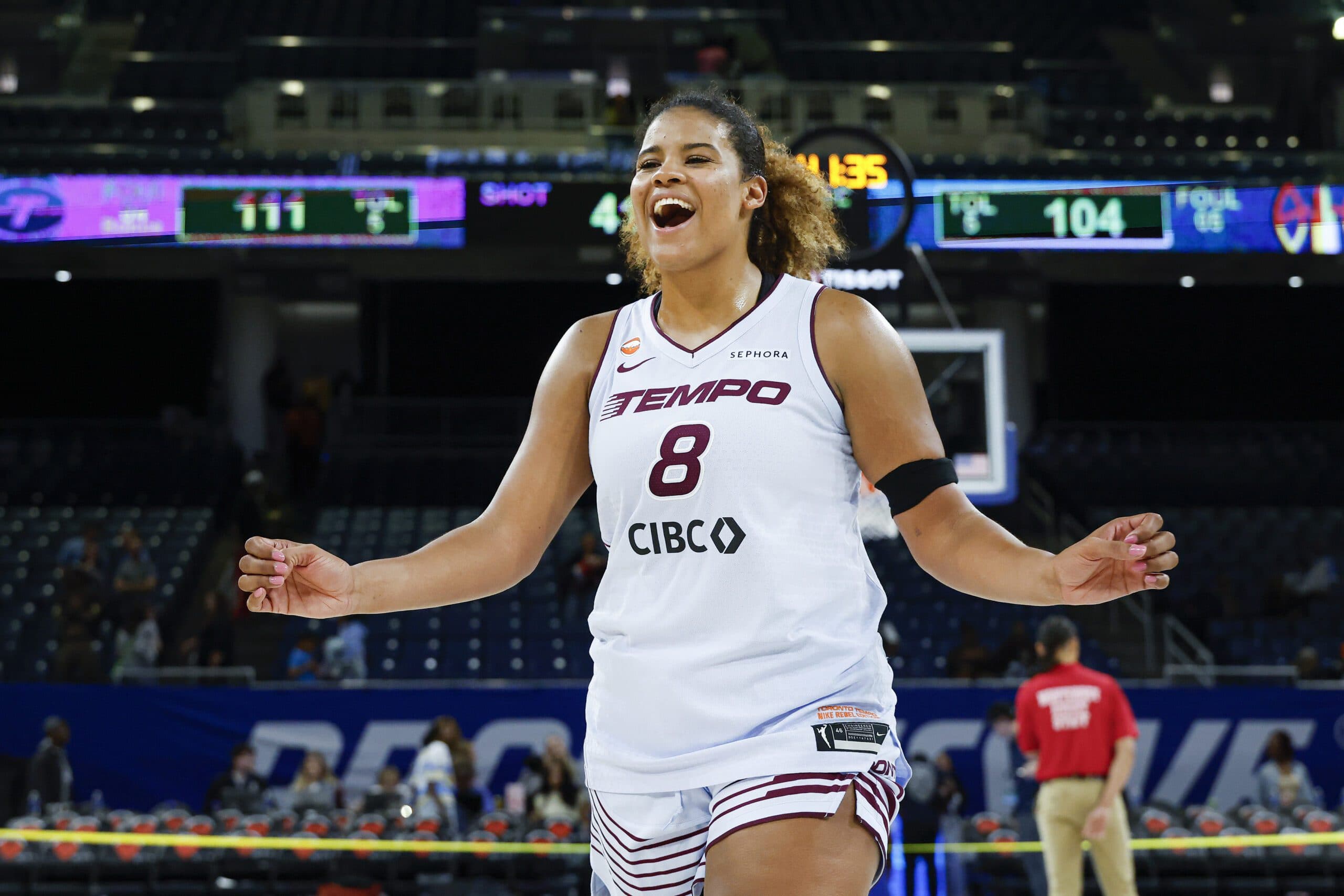 Nyara Sabally Scores Career-High 29 Points as Toronto Tempo Beat Chicago Sky