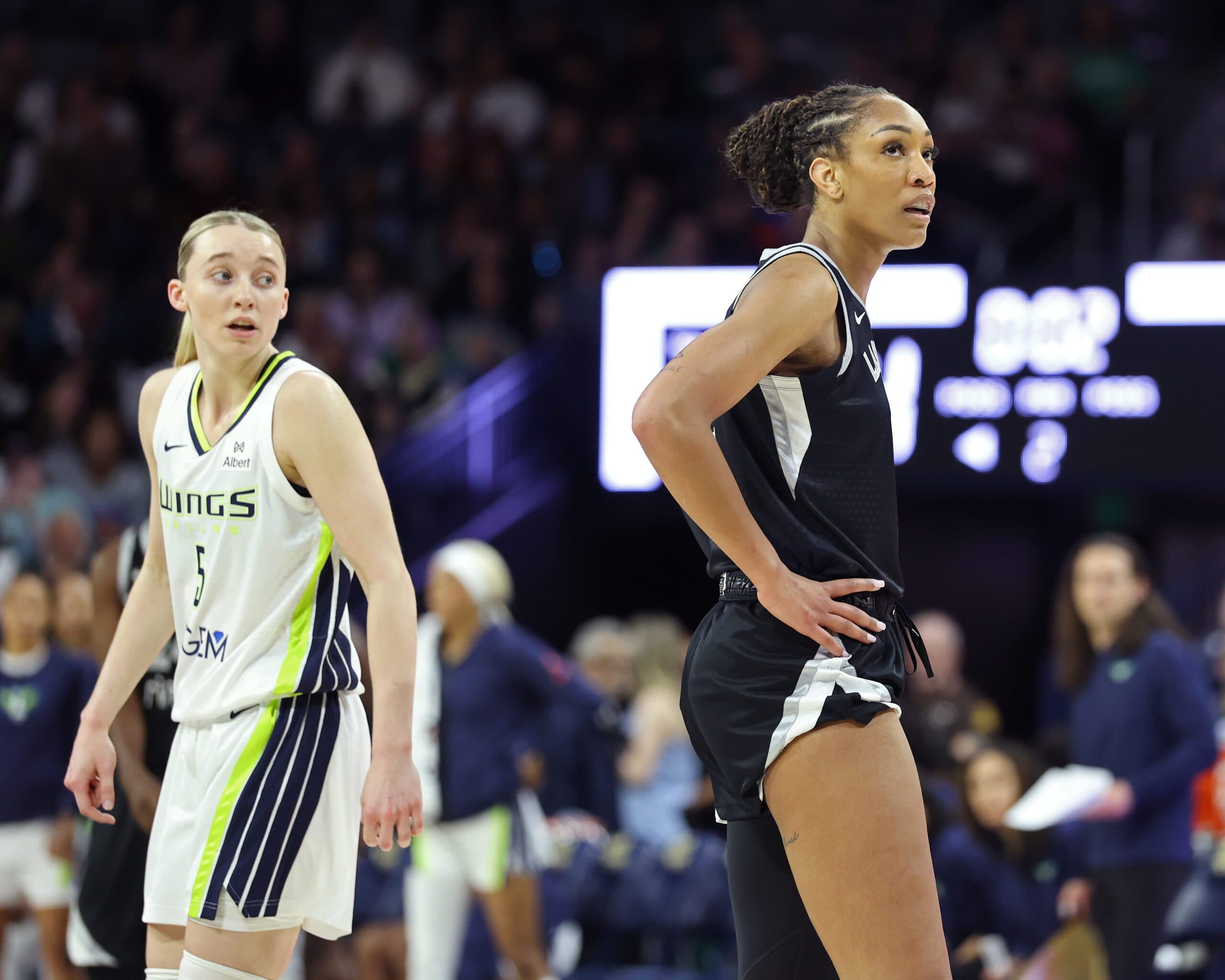 A’ja Wilson, Paige Bueckers Lead WNBA All-Star Voting with Caitlin Clark at No. 5