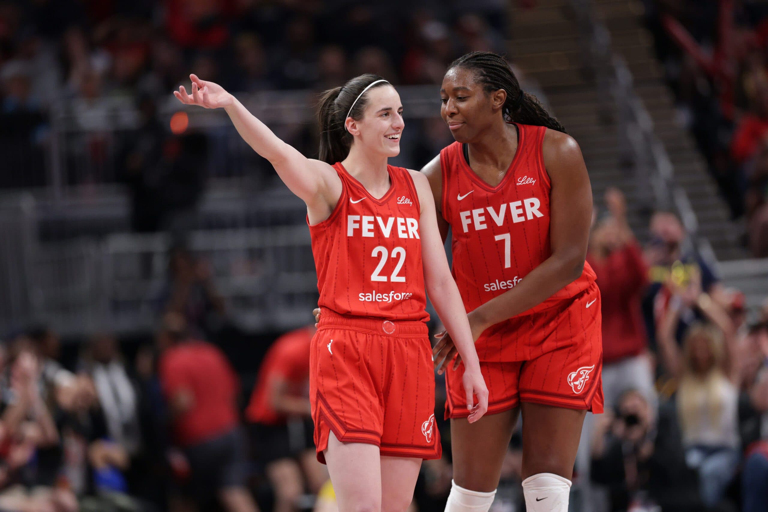 Aliyah Boston & Caitlin Clark Top New WNBA All-Star Fan Voting