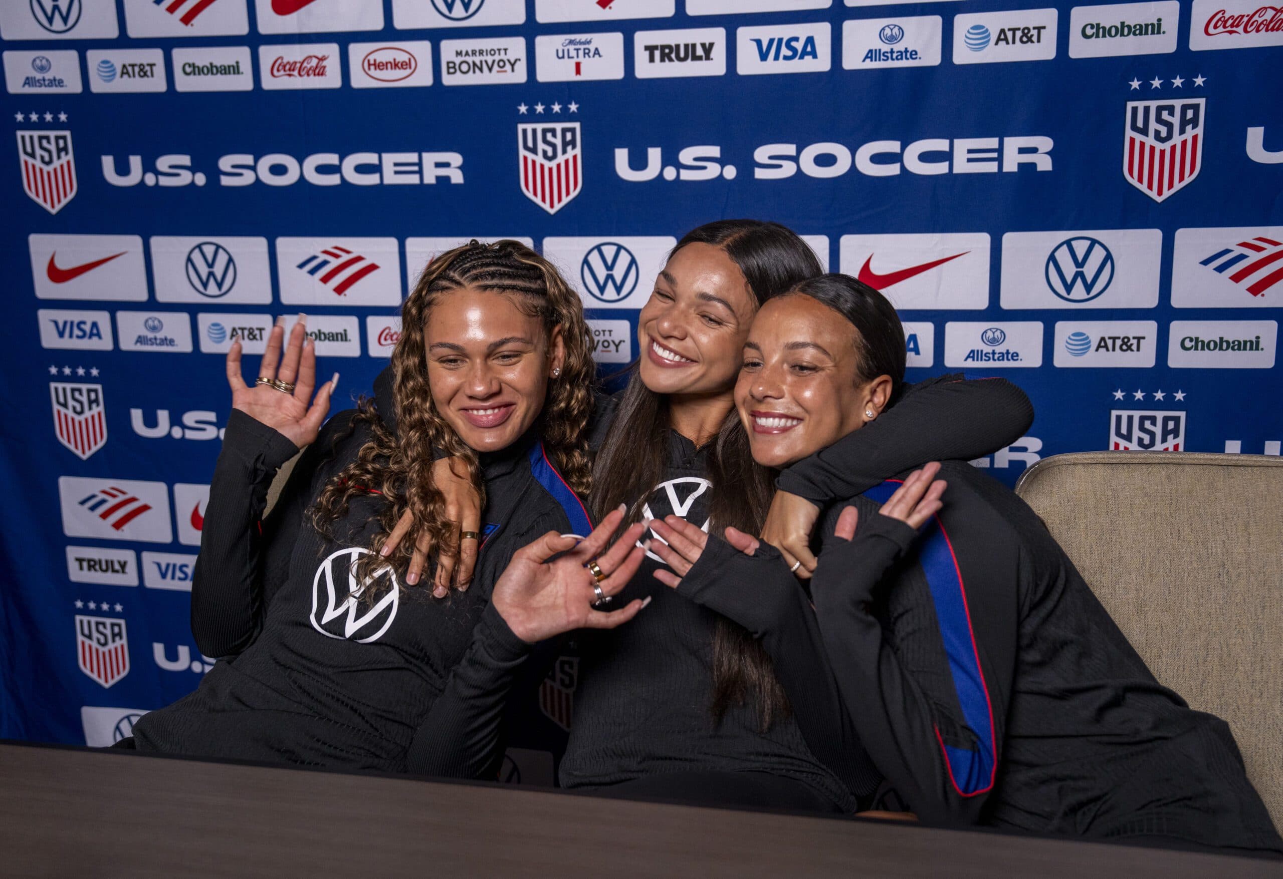 USWNT Star Trinity Rodman Talks ‘Triple Espresso’ Reunion
