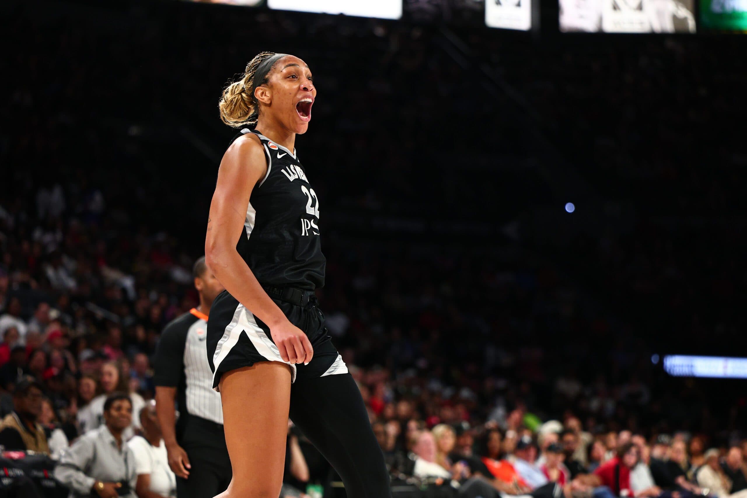 A’ja Wilson Makes WNBA History in Aces vs. Storm Win
