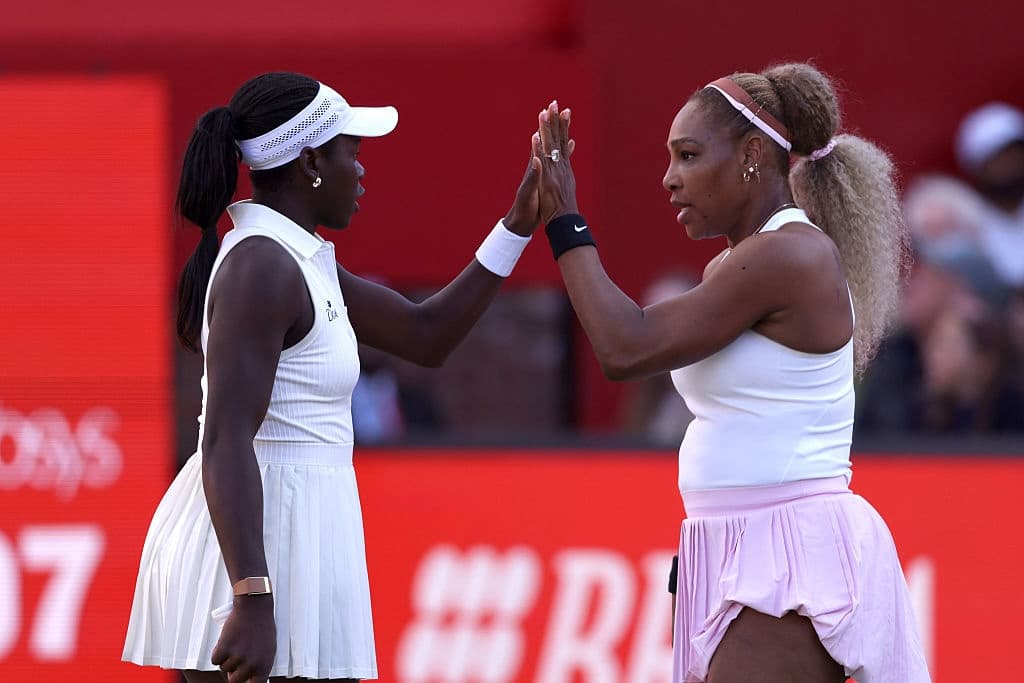 Serena Williams & Victoria Mboko Win Queen’s Club Doubles Opener