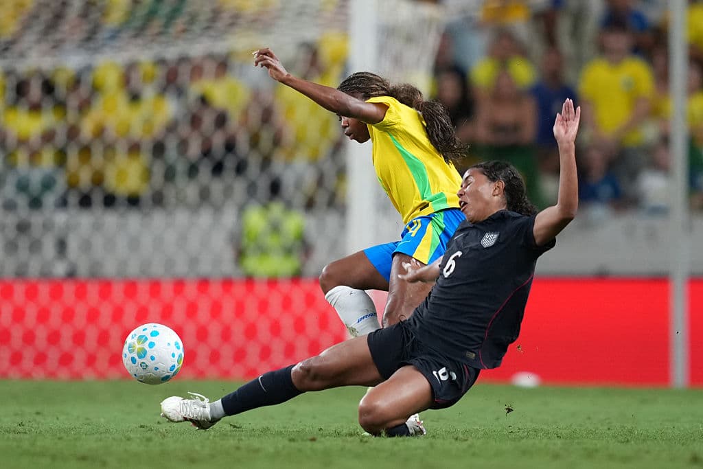 USWNT Grinds Out Chaotic 1-0 Win Over Brazil Amid 8 Red Cards