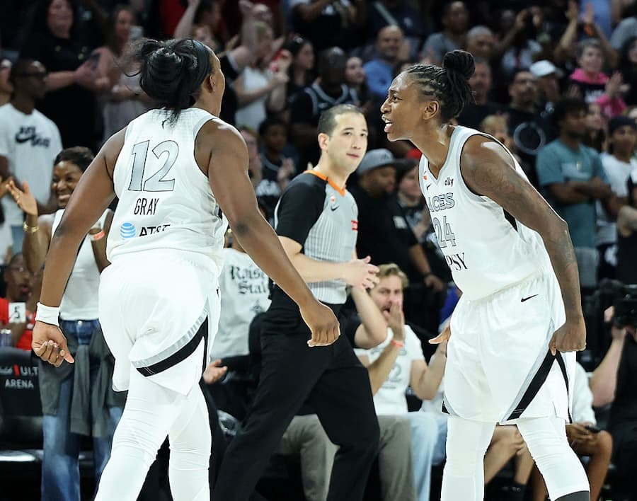 A’ja Wilson, Chelsea Gray Power Las Vegas Aces Past Minnesota Lynx