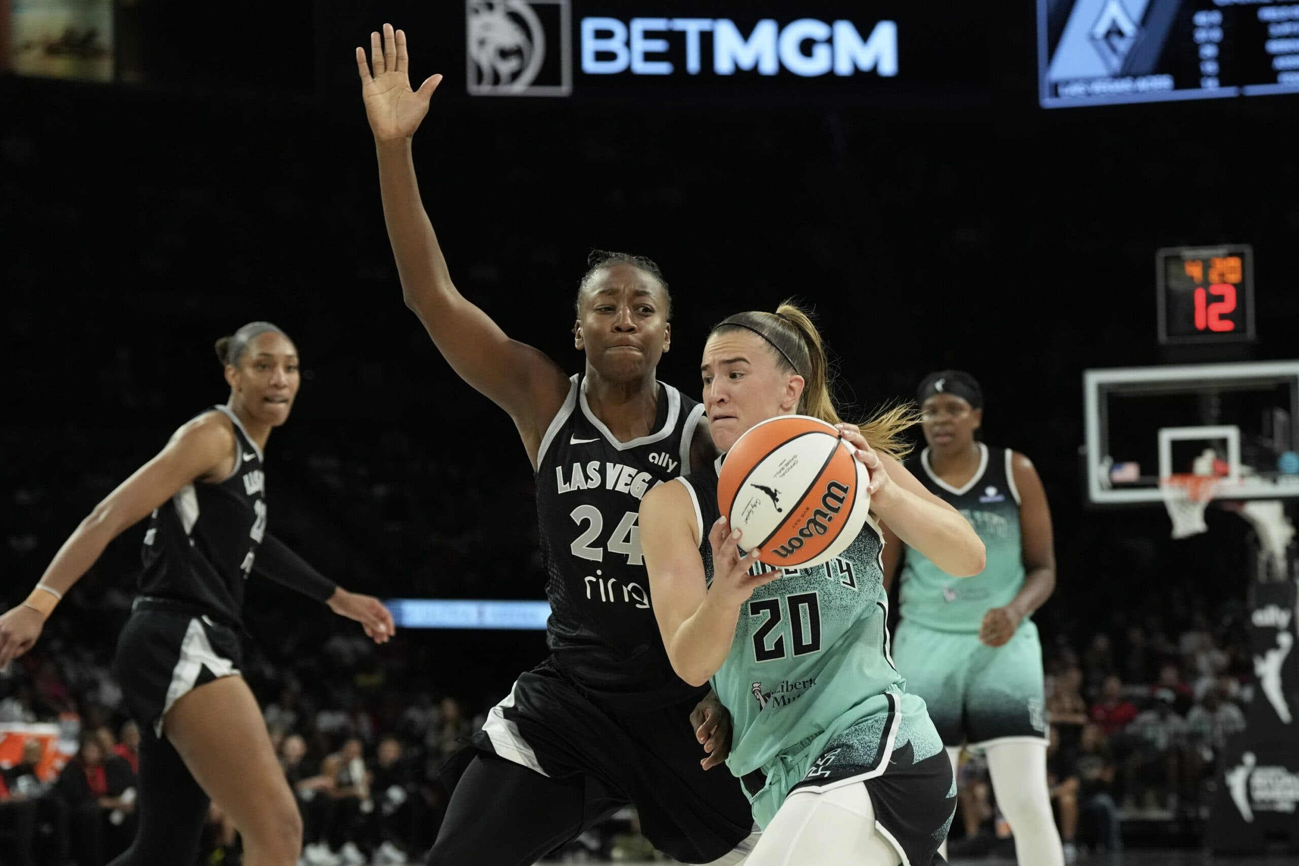 New York Liberty & Las Vegas Aces Book 2026 WNBA Commissioner’s Cup Final