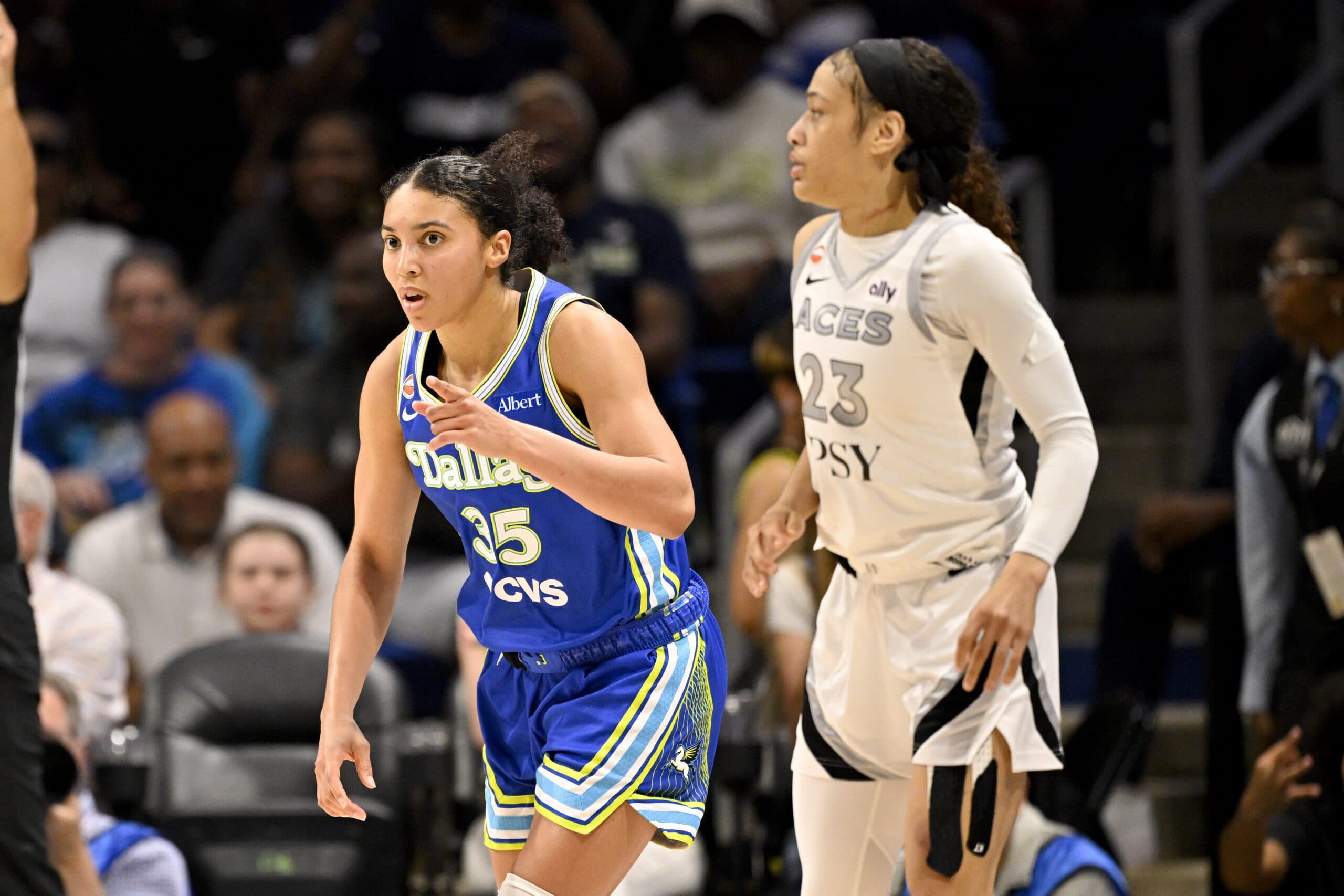 Chennedy Carter Calls Out Critics, Azzi Fudd After Aces Fall to Wings