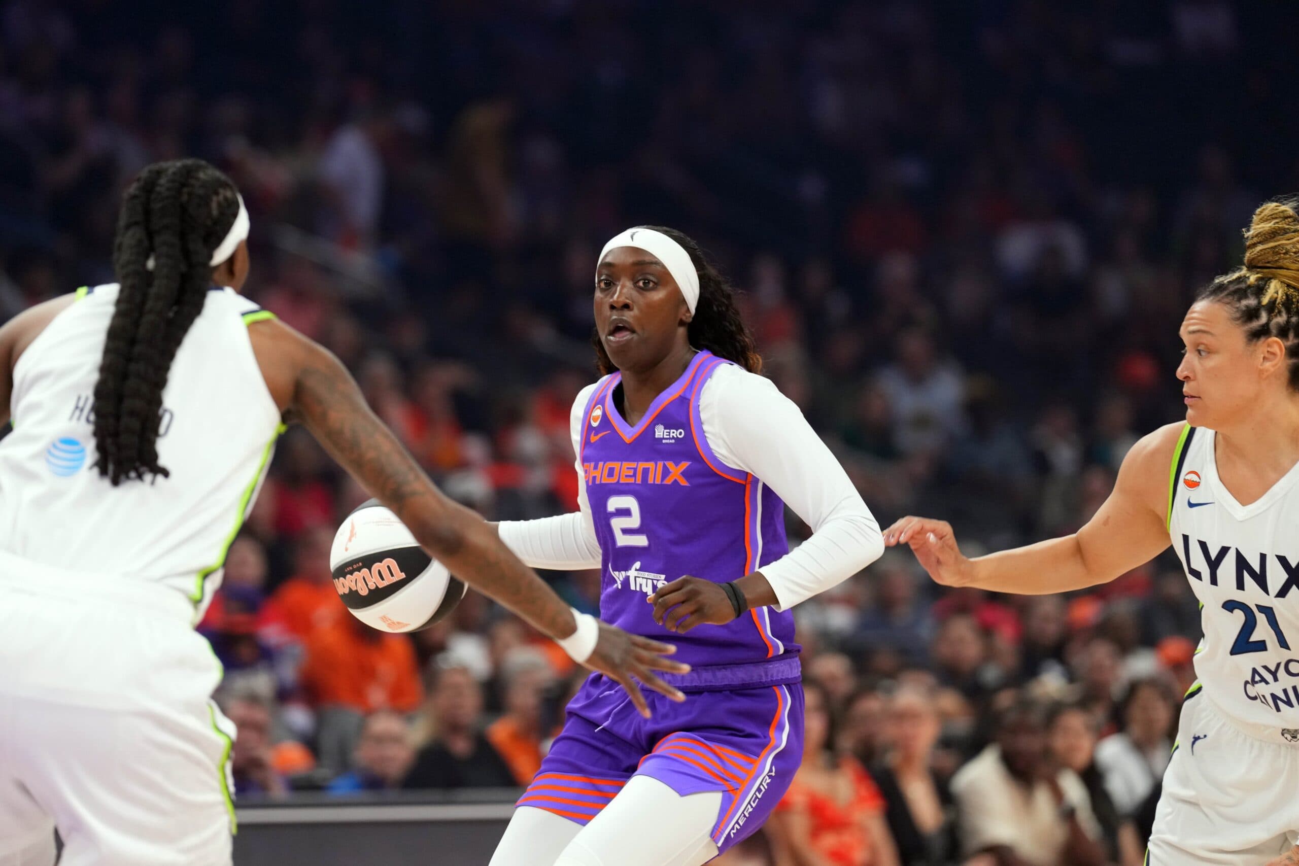Kahleah Copper Talks Phoenix Mercury Skid Ahead of Seattle Storm Clash