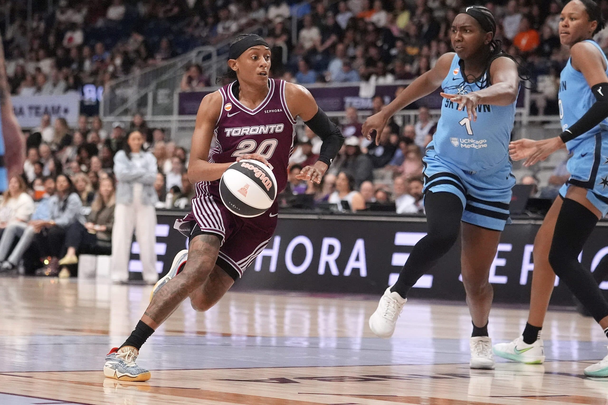 Brittney Sykes Drops 25 to Push Toronto Tempo Past Chicago Sky