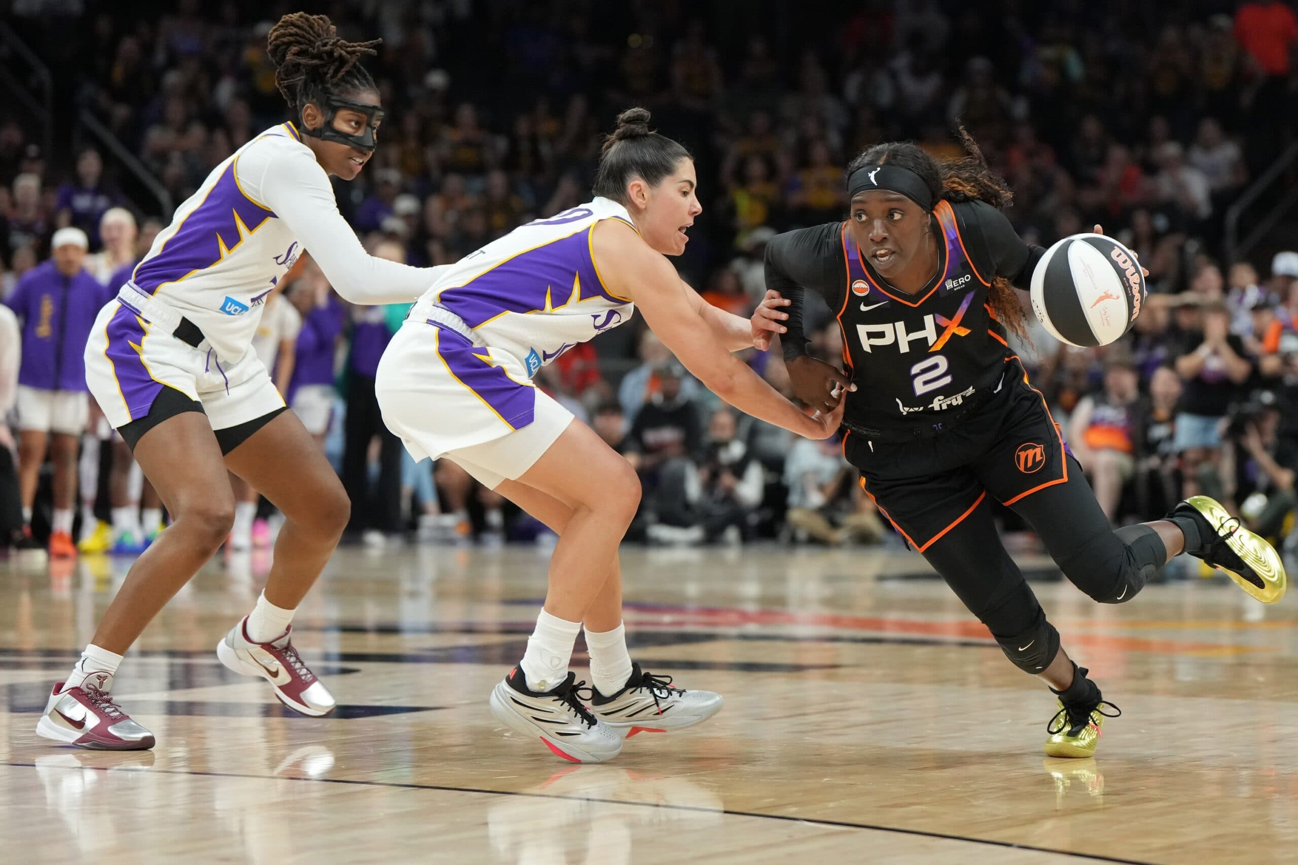 Kelsey Plum, Kahleah Copper Make WNBA History in Historic Overtime Duel