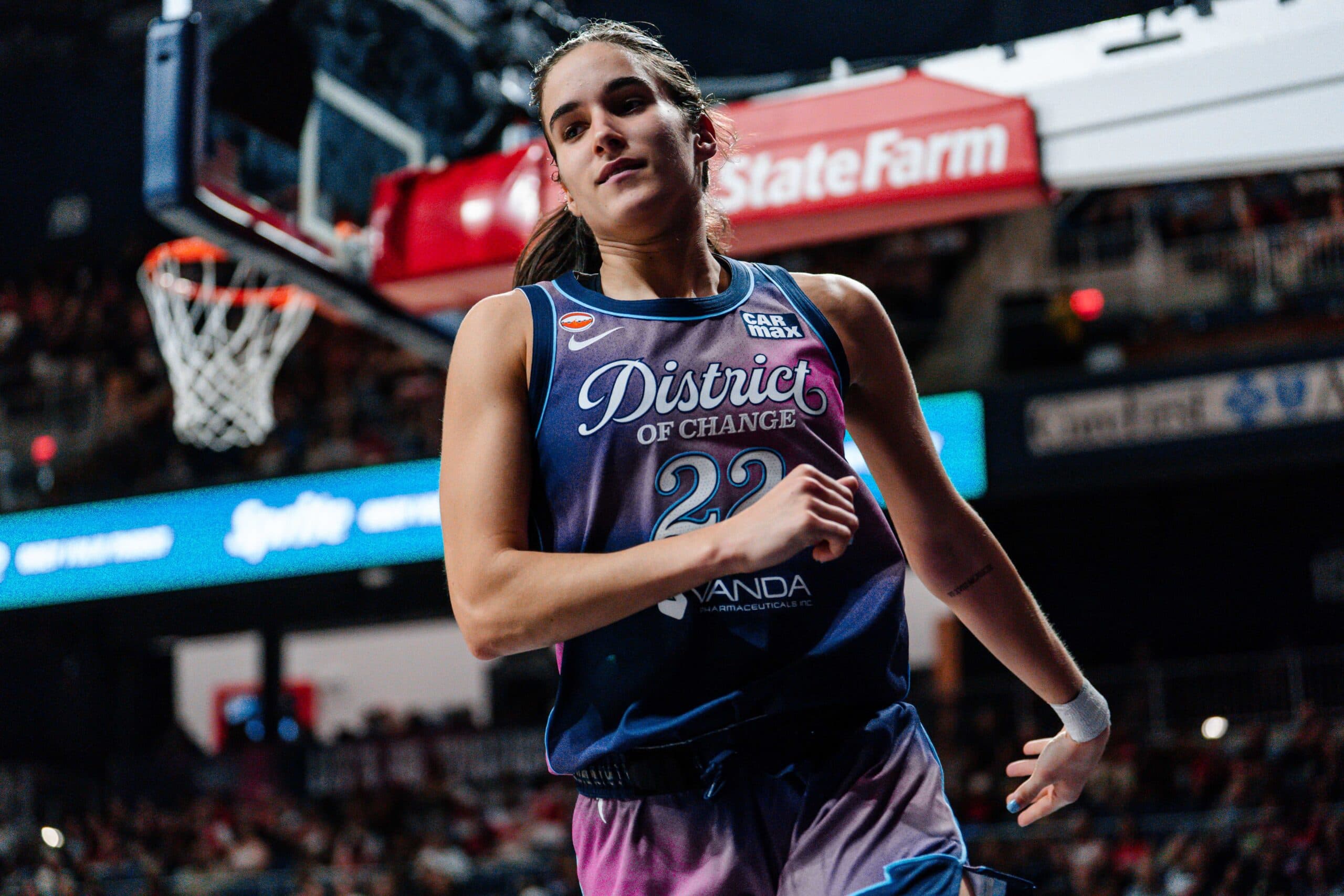 Sonia Citron Drops 26 Points to Power Washington Mystics Past Connecticut Sun