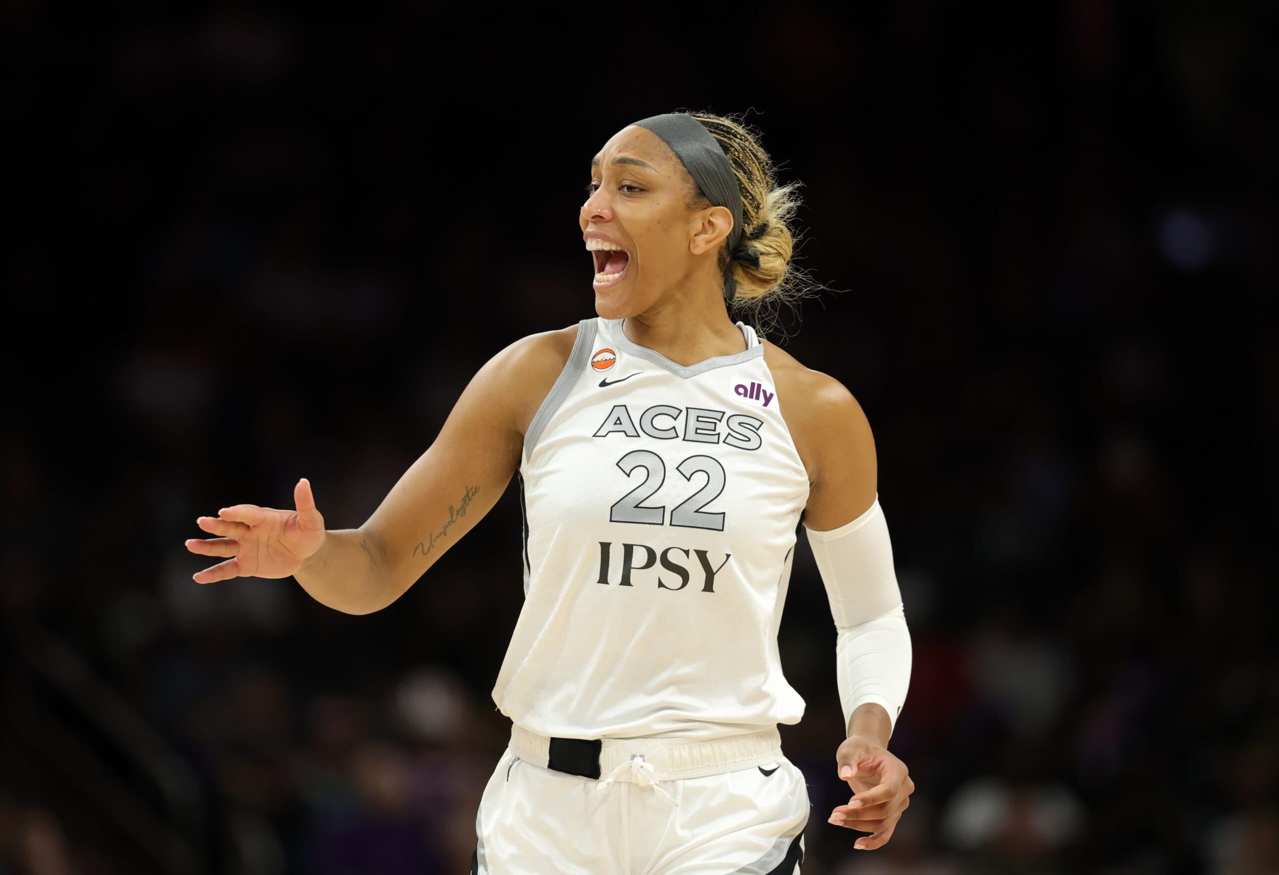 A’ja Wilson Drops 33-Point Double-Double in Aces vs Mercury Win