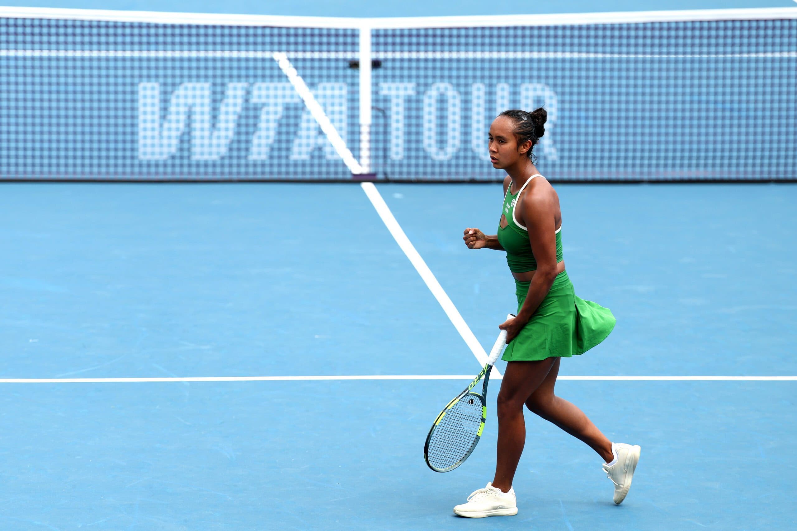 Leylah Fernandez Begins DC Open Title Defense with 1st-Round Win