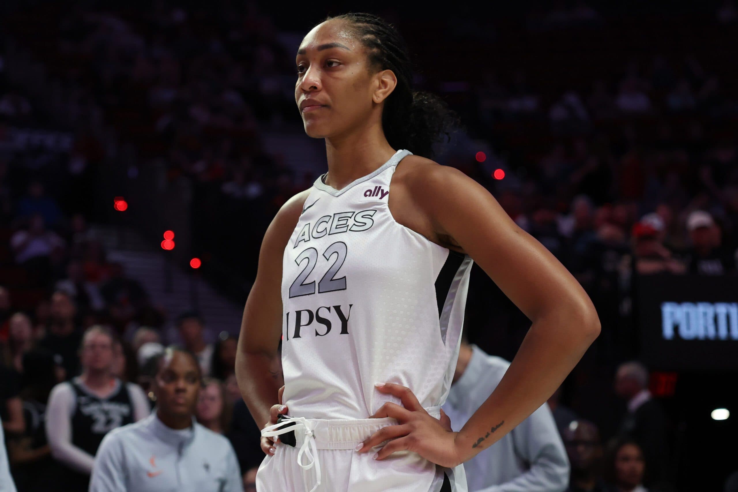 A’ja Wilson Returns from Ankle Injury in Aces vs. Fire Win