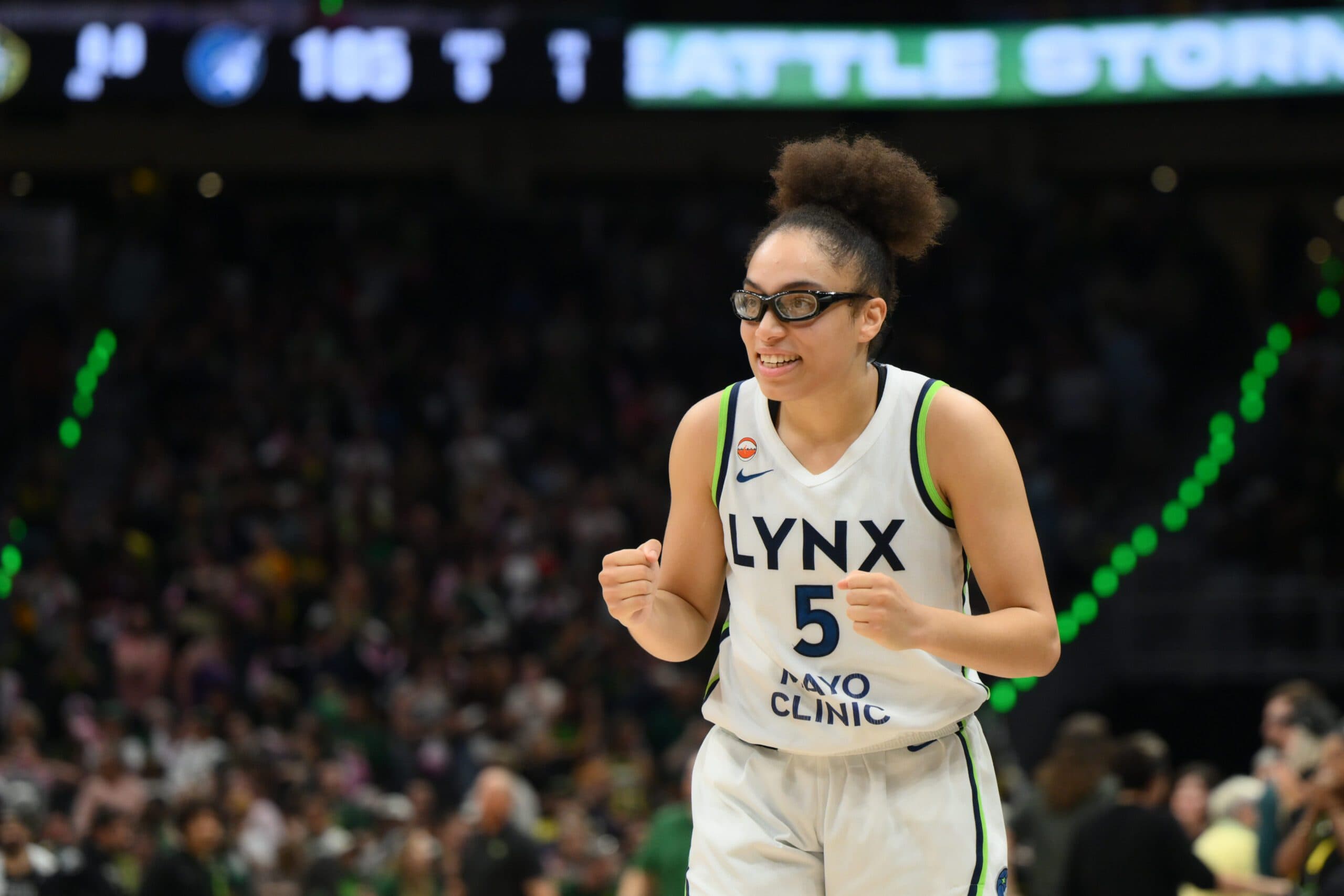 Olivia Miles Leads Lynx Past Storm with Near Triple-Double