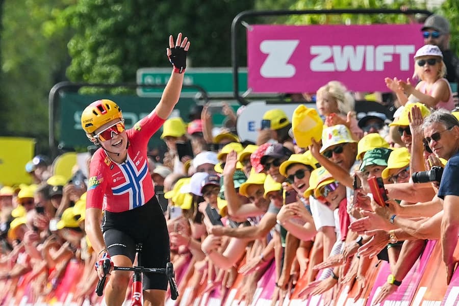 Sigrid Haugset Claims Stage 3 Win in Tour de France Femmes Twist