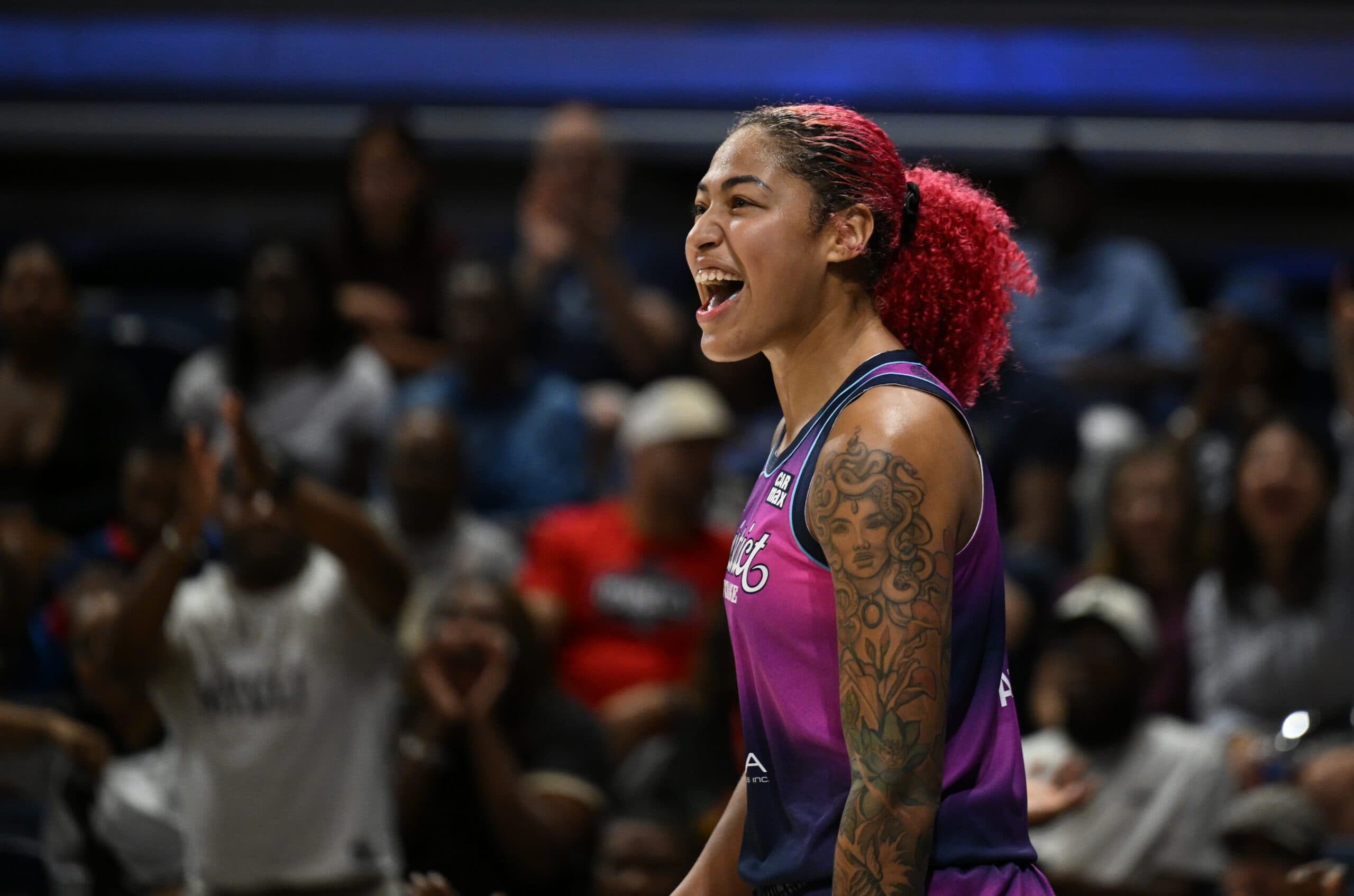 Shakira Austin Leads 20-Point Comeback in Wings vs Mystics Rematch