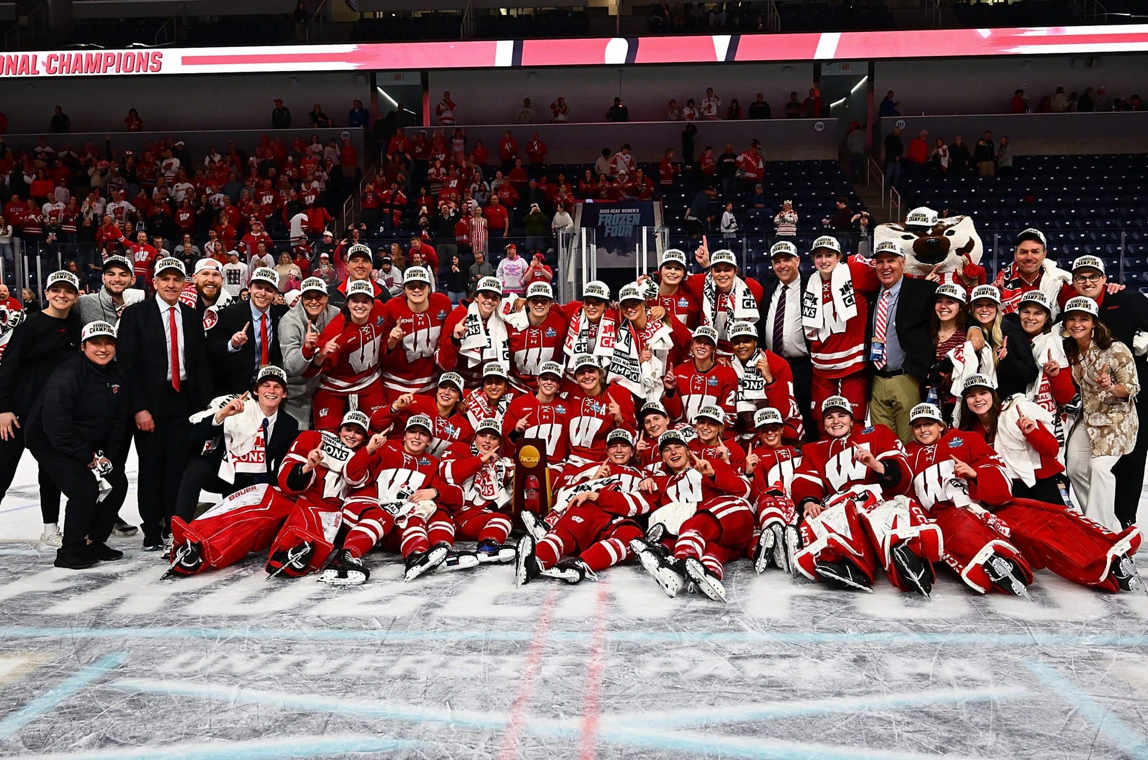 Wisconsin Hockey Downs Ohio State to Win 2nd Straight NCAA Championship