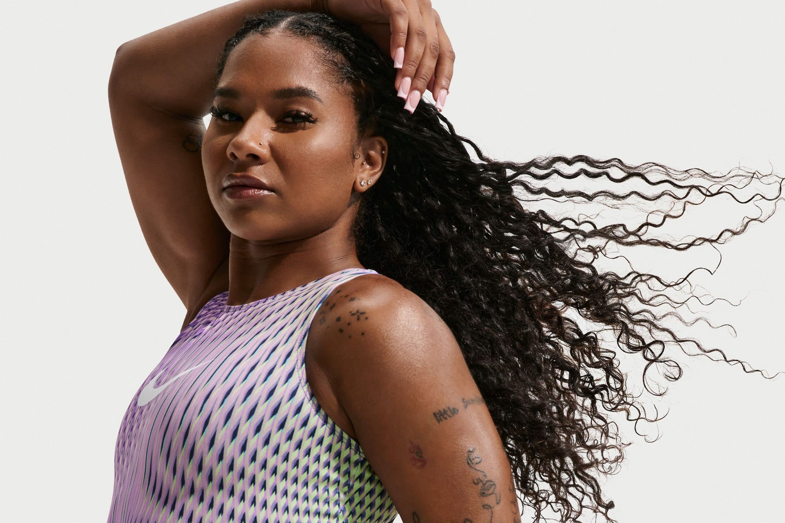 Jordan Chiles and Skye Blakely Launch 1st Nike Signature Leotard Collections