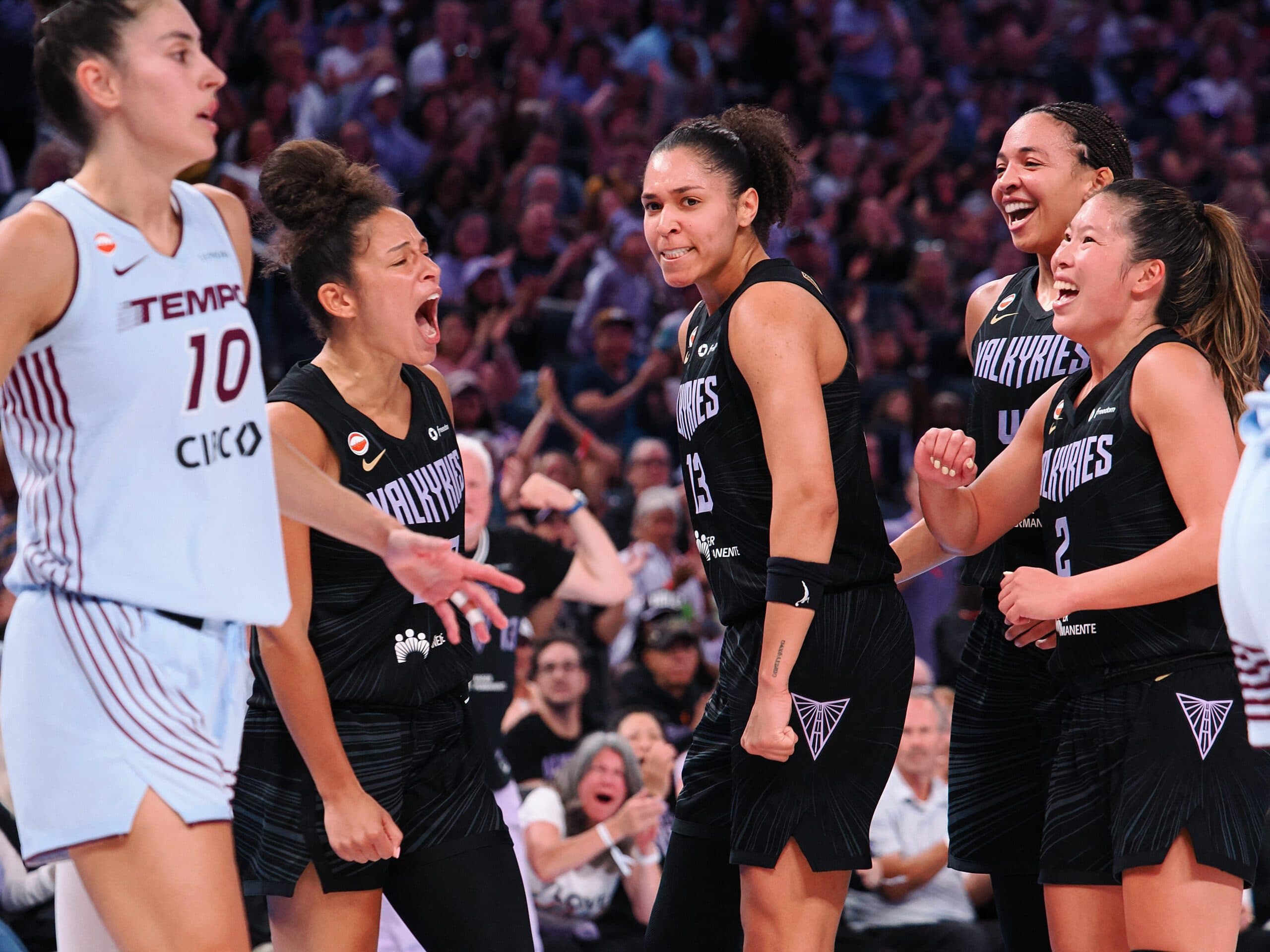 Janelle Salaun Scores 24 off Bench as Valkyries Beat Tempo 96-79