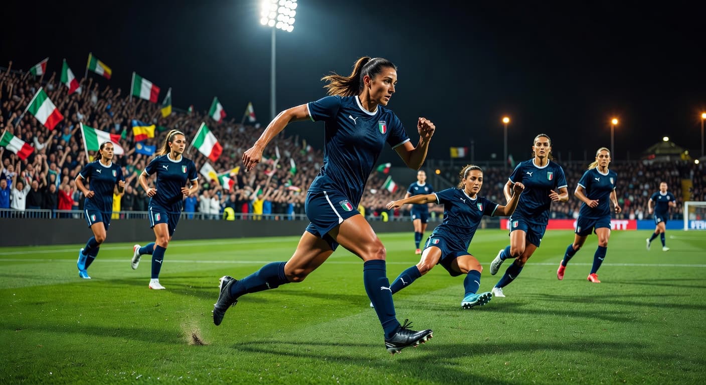International Women’s Soccer: Italy’s Azzurre Build for 2027 World Cup