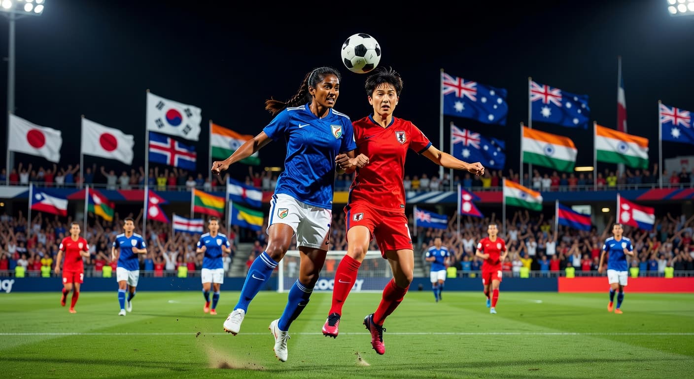 International Women’s Soccer: Asian Confederations Cup Highlights
