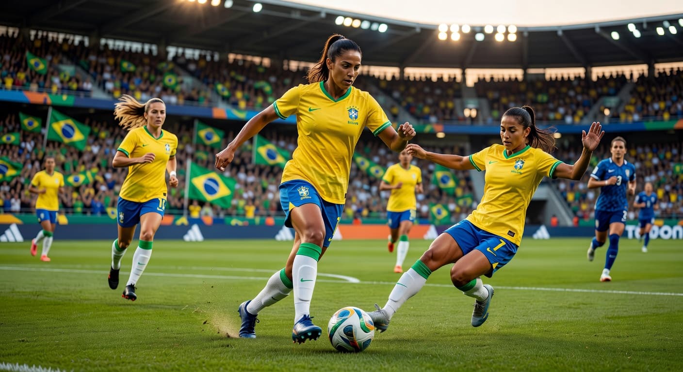 International Women’s Soccer: Brazil’s Seleção Femenina Prep for 2027 World Cup